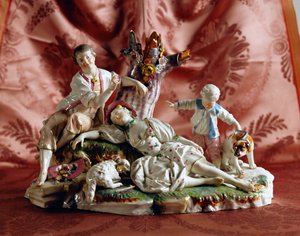 Sen pasterki Hoechst Manufacture autorstwa Johann Peter Melchior