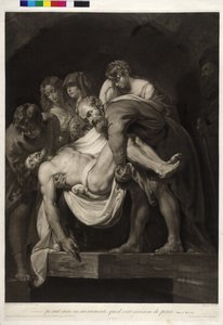 Christi Interment autorstwa Johann Peter Pichler