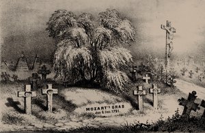 Poważne pytanie Mozarta. Według oryginalnych listów od samej wdowy po Mozarcie, 1856. autorstwa Johann Ritter von Lucam