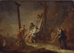 Zdjęcie z krzyża autorstwa Johann Rosso Januarius Zick