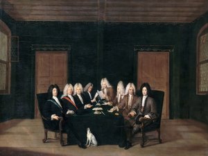 Wysłannicy kongresu pokojowego w Badenii 7 września 1714 r.