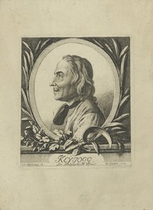 Portret Jakoba Kleinjogga Gujera 1718-1785, 1772. autorstwa Johann Rudolf Schellenberg