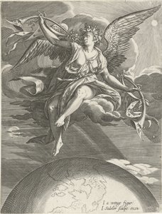 Alegoria Sławy autorstwa Johann Sadeler (I)