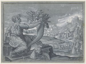 Europa autorstwa Johann Sadeler (I)