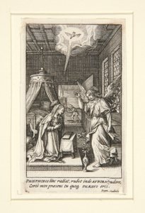 Zwiastowanie autorstwa Johann Sadeler I