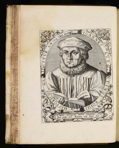 Johannes Aventinus historicus autorstwa Johann Theodor de Bry