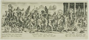 Triumf Bachusa autorstwa Johann Theodor de Bry