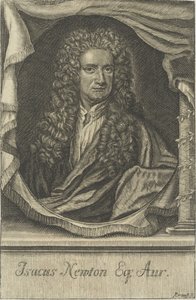 Portret Sir Izaaka Newtona 1642-1727, autorstwa Johann Ulrich Krauss