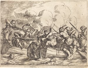Kaprysy różnych bitew, 1635. autorstwa Johann Wilhelm Baur