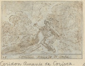 Coridone, miłośnik Koryski, 1640.