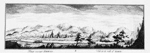 Widok na Ilimsk, ok. 1735