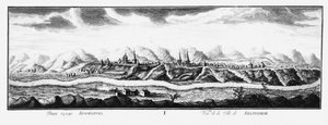 Widok Krasnojarska, ok. 1735