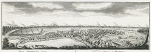 Widok fabryk Newyansk, ok. 1735