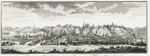 Widok na Tobolsk, ok. 1735