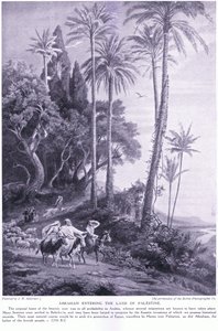 Abraham wkracza do ziemi Palestyny 2250 pne