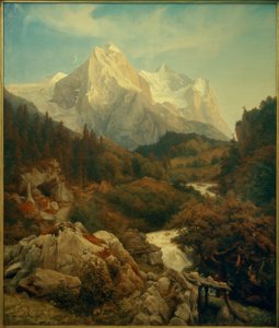 Johann Wilhelm Schirmer, Wetterhorn