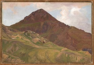 Pusty krajobraz wysokogórski autorstwa Johann Wilhelm Schirmer