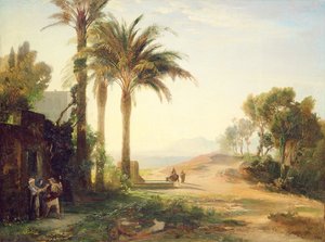 Wyjazd mężczyzny do Jerycha (rano) ok. 1856 r.