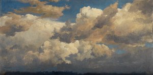 Badanie chmur autorstwa Johann Wilhelm Schirmer