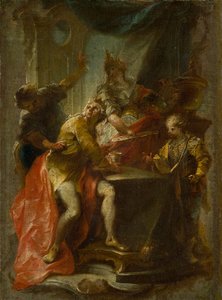 Morderstwo św Edwarda, króla i męczennika, c.1750