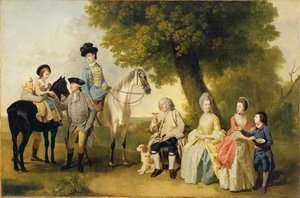 Rodzina Drummond, c.1769 (olej na płótnie)