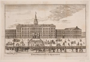 Zamek Christiansborg autorstwa Johanna Fosie