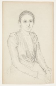 Portret Susette Holten autorstwa Johanne Krebs