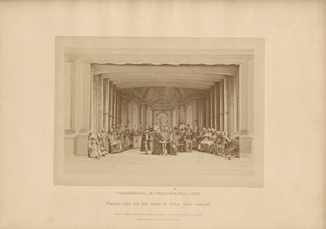 Pasja z Ober-Ammergau - Chrystus sprzedany przez Żydów w Hoher Rathe autorstwa Johannes Bernhard