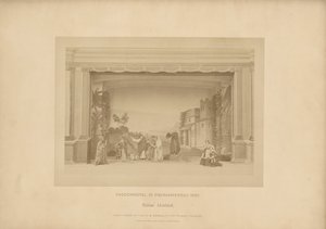 Pasja z Ober-Ammergau - pożegnanie Tobiasza autorstwa Johannes Bernhard