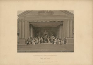 Pasja z Ober-Ammergau - Vasthi i Esther autorstwa Johannes Bernhard