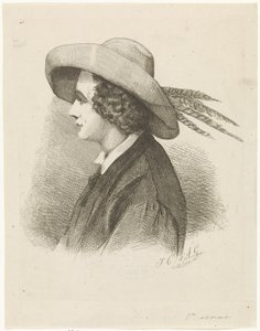 Portret Martinusa Antoniusa Kuytenbrouwera z profilu