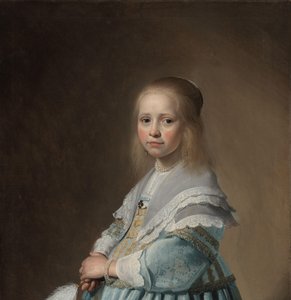 Portret dziewczyny ubranej na niebiesko Portret dziewczyny w kolorze niebieskim