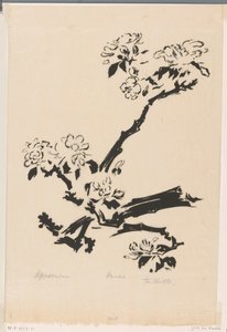 Appelbloesem (oryginalny tytuł na obiekcie) autorstwa Johannes Frederik Engelbert ten Klooster (signed by artist)