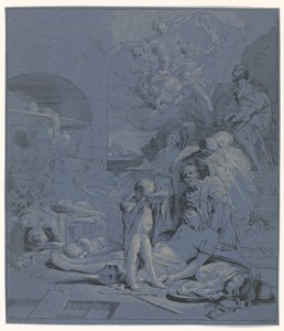Błaganie św. Rocha Przedstawienia biblijne, mitologiczne i alegoryczne (tytuł serii)