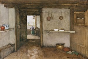 Wnętrze kuchni, ok.1899