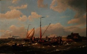 Nieznany obraz autorstwa Johannes Hermann Barend Koekkoek