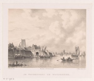 Brama Wodna w Woudrichem Waterpoort w Woudrichem (tytuł na obiekcie)