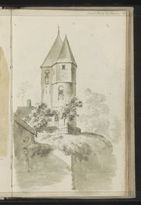 Wieże Noorderpoort w Hoorn autorstwa Johannes Huibert Prins