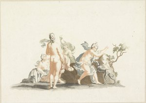 Diana i jej nimfy autorstwa Johannes Jacobsz van den Aveele (attributed to)