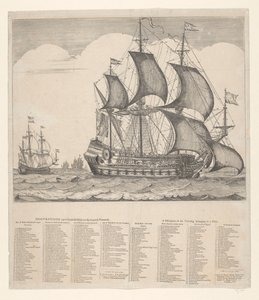 Opis Tackled Ship z jego biegnącym Touwerckiem