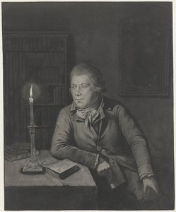 Autoportret Johannesa Jansona autorstwa Johannes Janson