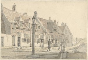 W Koepoort w Delft autorstwa Johannes Jelgerhuis