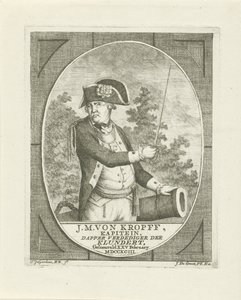 Portret Joachima Mauritsa von Kropff autorstwa Johannes Jelgerhuis