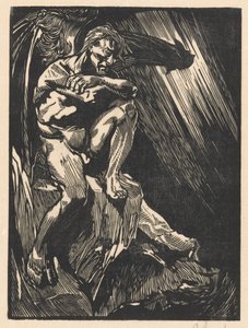 szatan autorstwa Johannes Josephus Aarts (signed by artist)