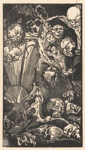 Drzewo z fantastycznymi głowami autorstwa Johannes Josephus Aarts