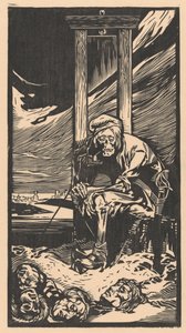 Śmierć na gilotynie autorstwa Johannes Josephus Aarts
