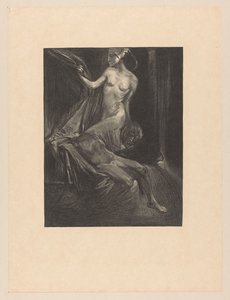 Judyta z głową i ciałem Holofernesa autorstwa Johannes Josephus Aarts