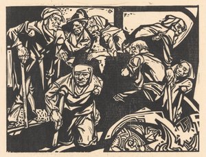 Mężczyźni o kulach autorstwa Johannes Josephus Aarts