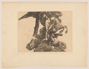 Perseusz i potwór morski autorstwa Johannes Josephus Aarts