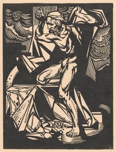 Samson niszczy filary świątyni autorstwa Johannes Josephus Aarts
